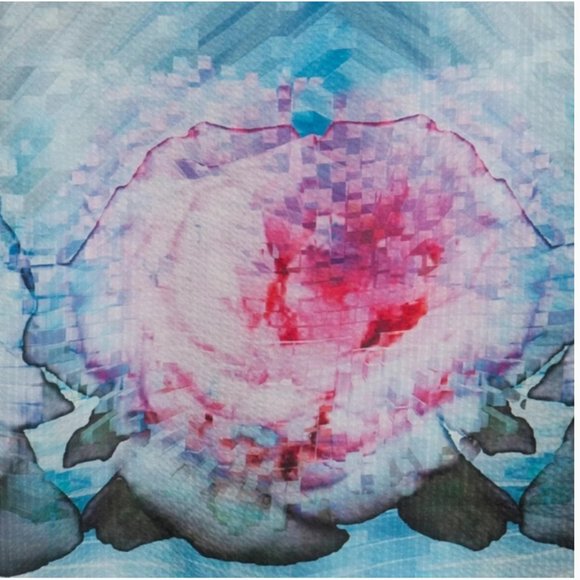 ted baker leeh Cubist floral print top sweater size 3 nwot - Picture 4 of 5